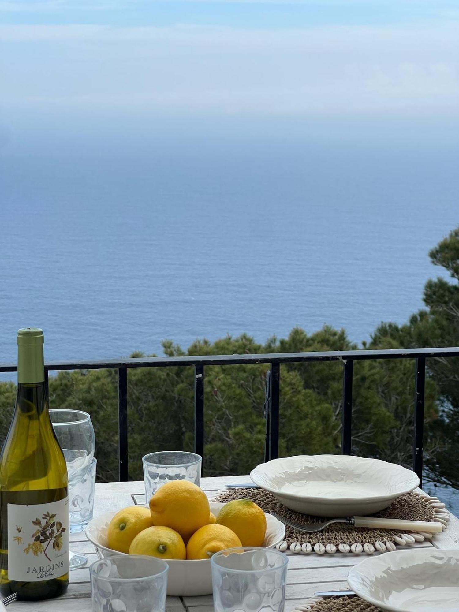 Casa Blanca De Begur Con Vistas Al Mar Y Piscina Villa Екстериор снимка